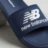 New Balance Classic Sport Slides – Black & White