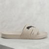 PUMA Minimalist Sport Slides – Beige & Black