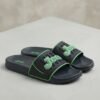 Jeep Sport Performance Slides – Black & Lime Green