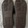 Nike All-Over Print Swoosh Slides – Black & White