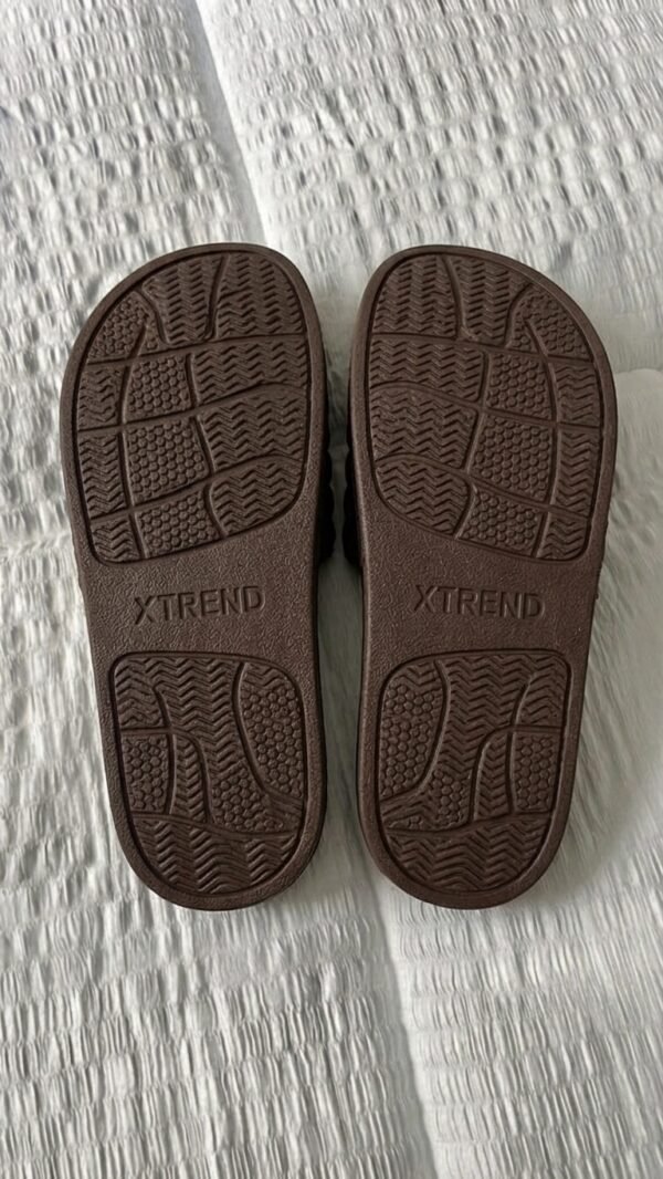 X Trend Quilted Strap Casual Slides – Rich Brown