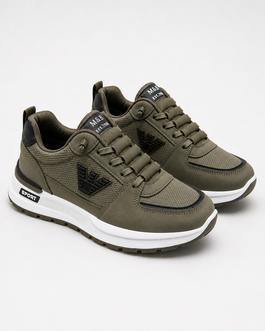 Emblem Accent Athletic Running Footwear