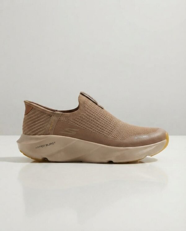 Knitted Slip-On Athletic Walking Footwear