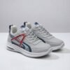 Contrast Overlay Lace-Up Athletic Footwear